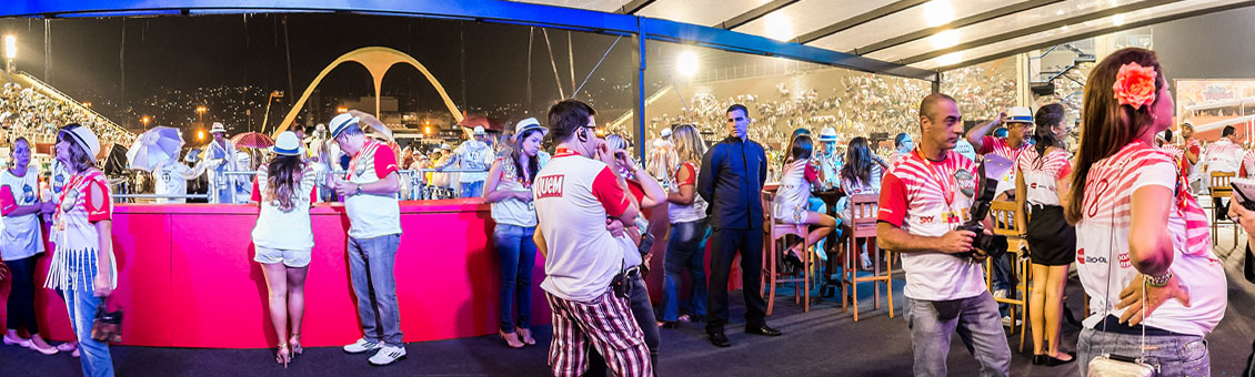 Camarote QUEM Carnaval Rio de Janeiro, 2014